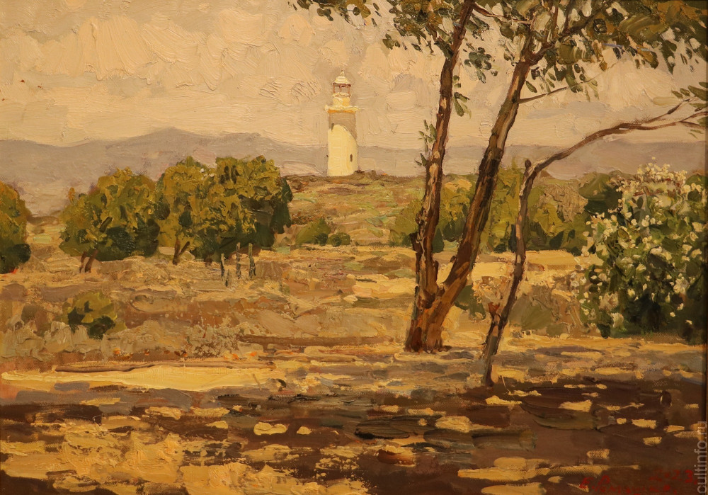 В чем заключается «Магия пленэра»: секрет своей живописи раскрыл академик Евгений Ромашко на выставке в Вологде